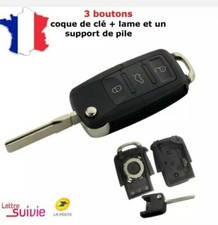 Coque Clé Volkswagen 3 Bouton