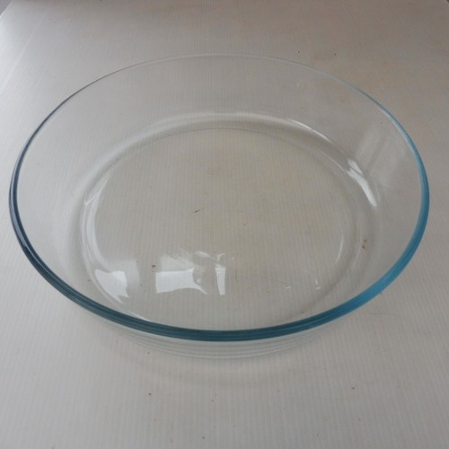 Plat rond four - a, pyrex