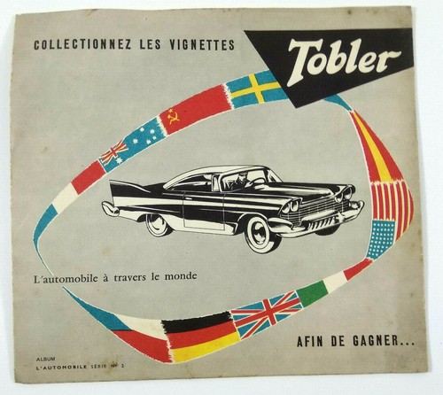 Chocolats tobler album - chocolats,
