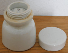 ANCIEN vintage ISOLATEUR en PORCELAINE SUISSE langenthal 1948 ELECTRICITE swiss