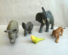 lot 5 animaux sauvages Papo