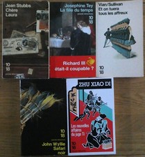 Grands Détectives10/18 Lot de 5 livres divers policiers