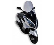 KYMCO 125 200 300 DINK STREET / DOWNTOWN 09/19- BULLE HAUTE ERMAX NOIRE CLAIRE-0