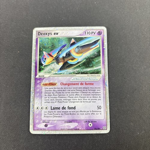 Carte pokémon deoxys - carte,