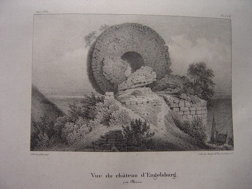 Lithographie château - château, l'
