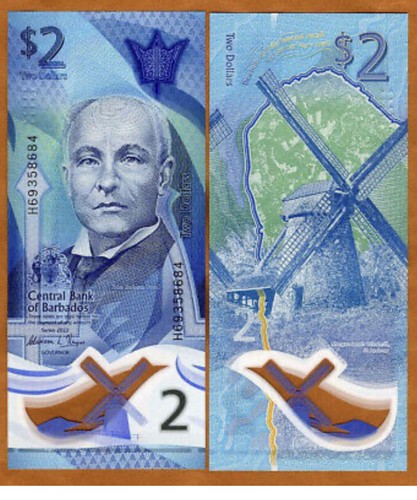 Barbados barbade billet - billet, 2