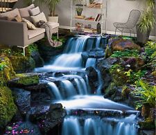 Petite cascade 3D 1637 sol peinture murale indécise image papier peint famille Allemagne