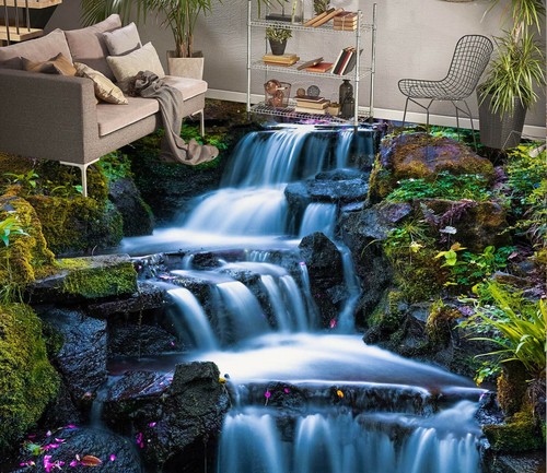 Petite cascade 1637 - petite, sol