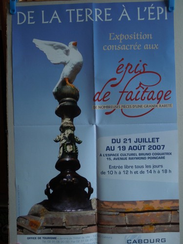 Affiche epis de faîtage - de,