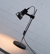 Lampadaire de table chromé projecteur tige lampadaire spot vintage années 1970