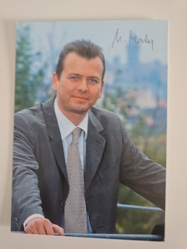 Carte autographe ulrich maly - autographe,