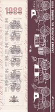 FRANCE 1 CARNET - BC2526 A - 1988 - NON PLIÉ - JOURNÉE DU TIMBRE - OBLITÉRÉ -