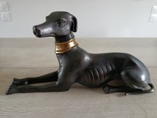 Statue lévrier ancienne en