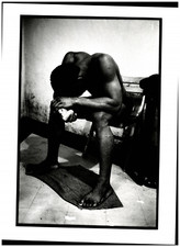 James A. Fox, boxe  Tirage argentique d'époque  24x36  Circa 1980     