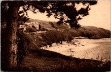 *55058 cpa 50 Carteret - la Plage