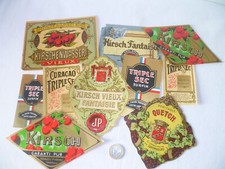 10 ÉTIQUETTES ANCIENNES