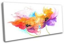 Painting Style Flower Abstract