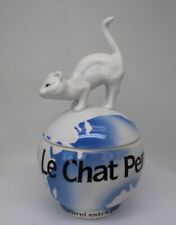 Boite Bijoux Figurine Poudrier Chat Animalier Le Chat Perche Style Art Deco Styl