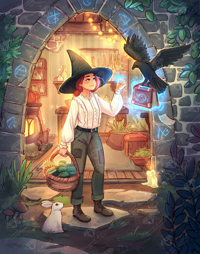 Magic delivery diamond art - delivery,