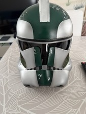 CUSTOM Star Wars Clone COMMANDER GREE Helmet 1/1 Scaled
