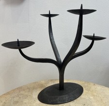 Bougeoir Porte Bougies Chandelier Fer Forgé  Cast Iron Candle Holder  Marolles