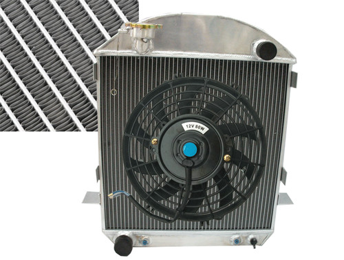 3row aluminium radiateur fan - 3row,