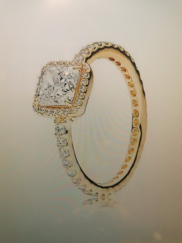 Bague pandora scintillant - bague,