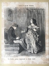 H.Daumier -Lithographie