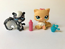 LPS Littlest Pet Shop - PERSIAN CAT #1503 and SKUNK #1504