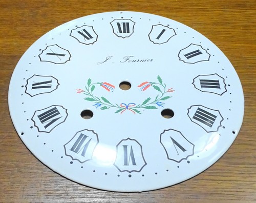 Cadran emaille comtoise - comtoise, j