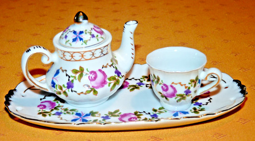 Service thé porcelaine - service, en