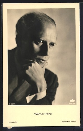 Portrait acteur werner - portrait, l'acteur