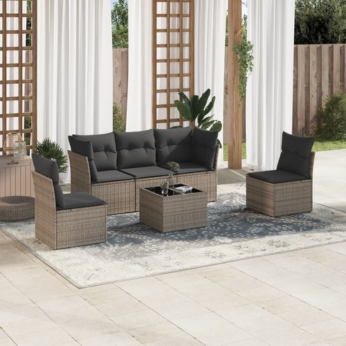 Salon jardin avec coussins - de,