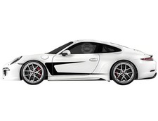2 PCS Graphics Stripe Car Side