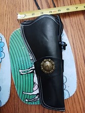 PU leather revolver holster