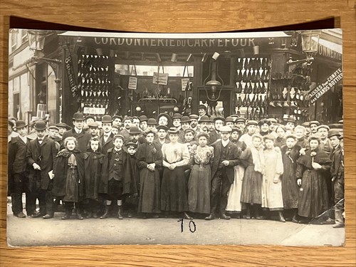 Exceptionnelle carte photo cpa - photo,