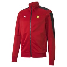 Vestes replica officielle Ferrari race jacket t7 rouge