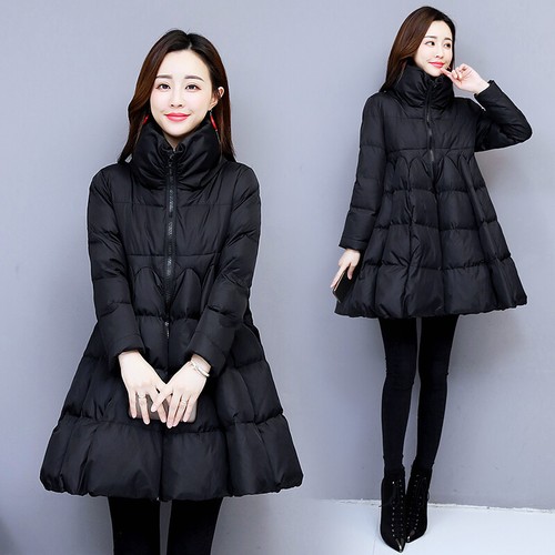 Femme doudoune manteau évasé - doudoune,