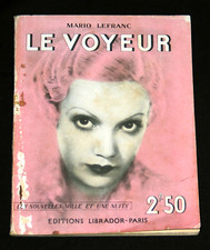 LE VOYEUR ROMAN LITTERATURE