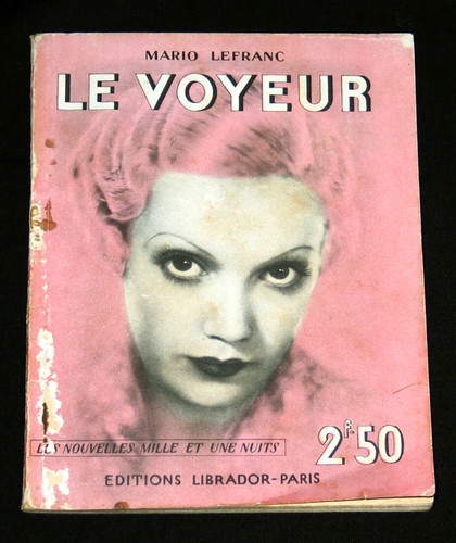 Voyeur roman litterature - le,