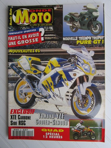 Monde moto yamaha - n°35, yzf