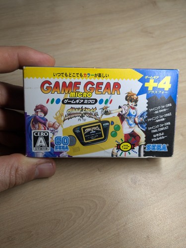 Game gear micro yellow - gear,
