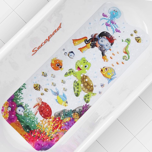 Non slip cartoon bathtub mat - bathtub,