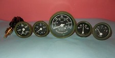 Willys MB Jeep Ford Gpw Jauges Kit - Compteur de Vitesse + Température + Oil +