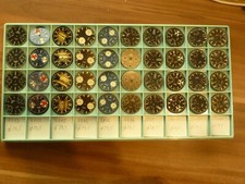 lot de 40 cadrans de montre  Chronographe  ,Valjoux 7734 ,7733 , 7750 ,7765 ,n°2