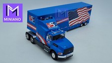 CAMION AMERICAIN N°16 FORD AEROMAX SEMI-REMORQUE FOURGON 1990 ALTAYA 1/43ème