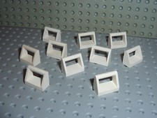 10 White tile with handle LEGO
