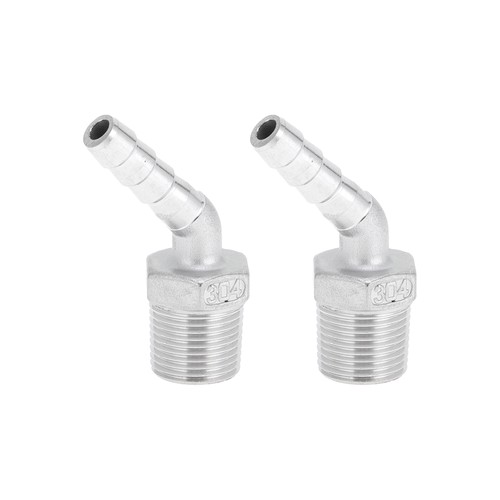 2pcs raccords tuyau acier 304 - 2pcs,