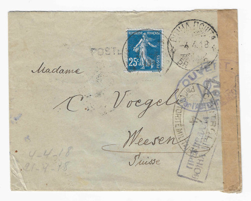 Postes serbes semeuse - 5,