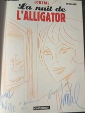 LOUSTAL DEDICACE La nuit de